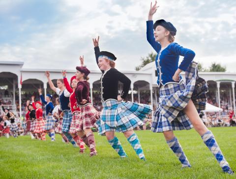 The Glengarry Highland Games.